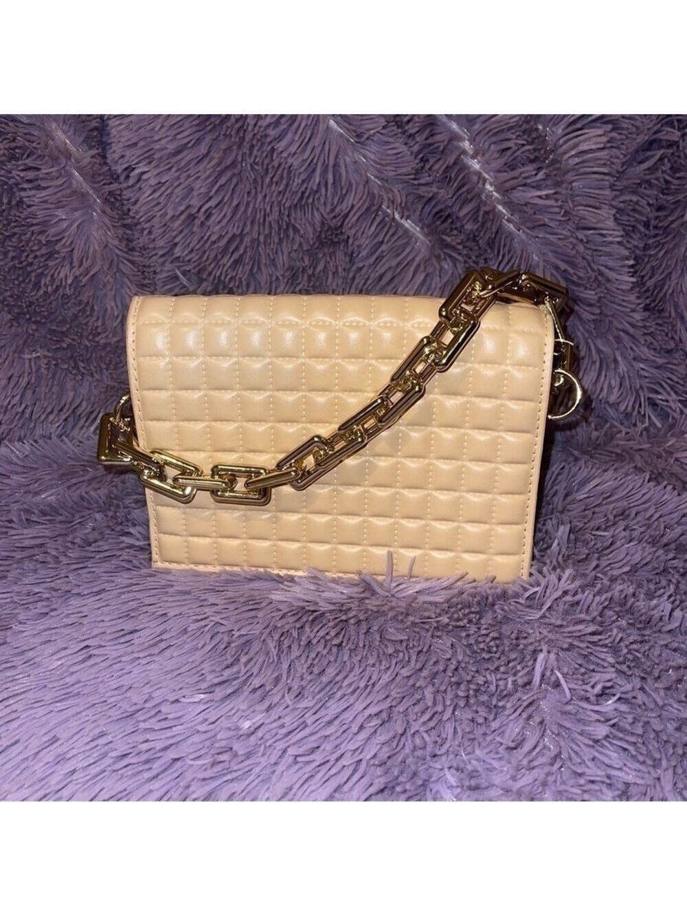 Mini Quilted Chain Flap Square Hobo Bag 5️⃣✖️3️⃣0️⃣